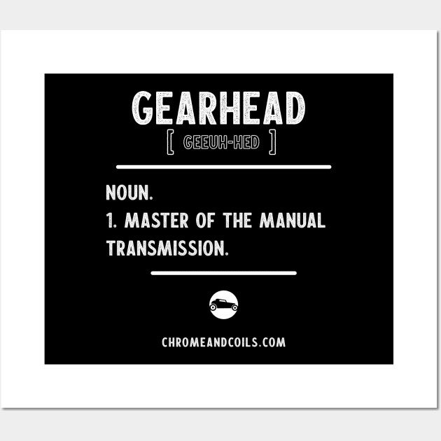 Gearhead - Definition Wall Art by CC I Design